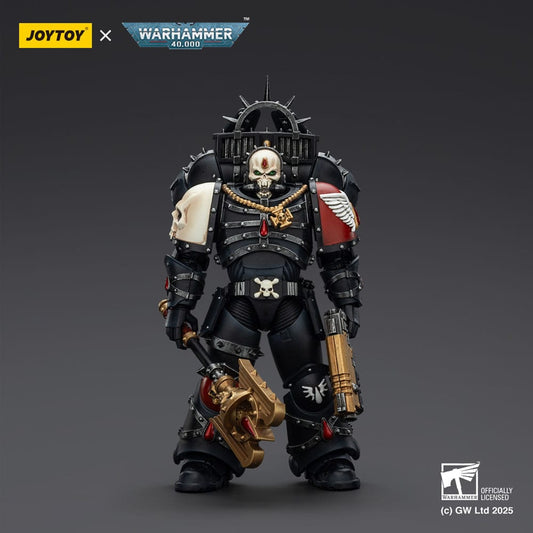 Warhammer 40,000: Combat Patrol Blood Angels Action Figure Lemartes With Jump Pack Blood Crozius and Absolver Bolt Pistol 12 cm Joy Toy (CN)