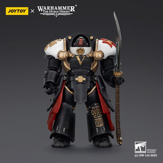 Warhammer The Horus Heresy Action Figure White Scars Ebon Keshig Terminator 1 with Power Glaive 13 cm Joy Toy (CN)