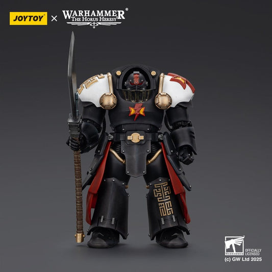 Warhammer The Horus Heresy Action Figure White Scars Ebon Keshig Terminator 2 with Power Glaive 13 cm Joy Toy (CN)