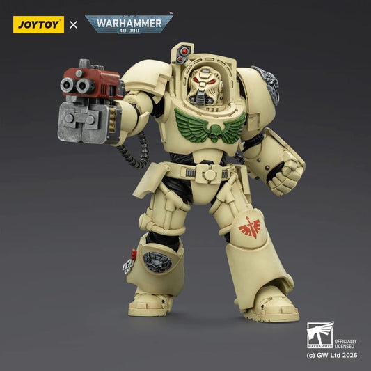 Warhammer 40,000 Action Figure Dark Angels Deathwing Terminator 2 with Power Fist and Storm Bolter 14 cm Joy Toy (CN)
