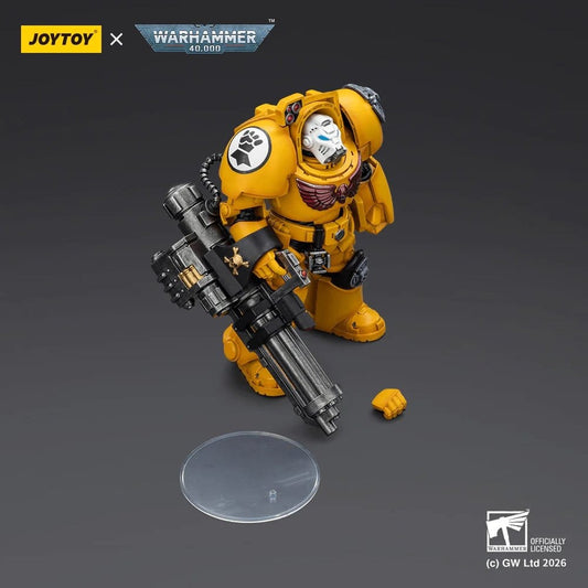 Warhammer 40,000 Action Figure Imperial Fists Terminator 3 with Power Fist and Assault Cannon 14 cm Joy Toy (CN)