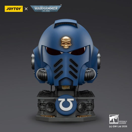 Warhammer 40,000 Captain MkX Helmet & Display Stand Ultramarines 44 cm Joy Toy (CN)
