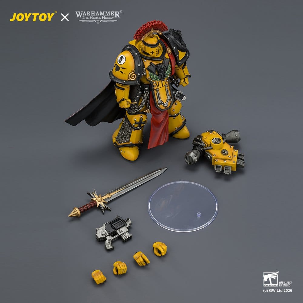 Warhammer Action Figure Imperial Fists Legion Praetor in Mk III Armour 13 cm Joy Toy (CN)