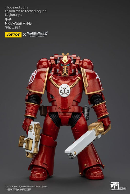 Warhammer The Horus Heresy Action Figure 1/18 Thousand Sons Legion MK IV Tactical Squad Legionary 1 12 cm Action figures