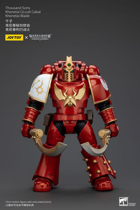Warhammer The Horus Heresy Action Figure 1/18 Thousand Sons Khenetai Occult Cabal Khenetai Blade 12 cm Action figures