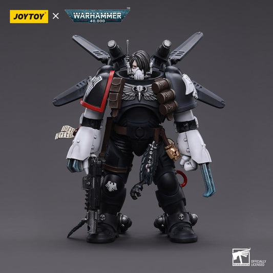 Warhammer 40,000 Action Figure Raven Guard Chapter Master Kayvaan Shrike 12 cm