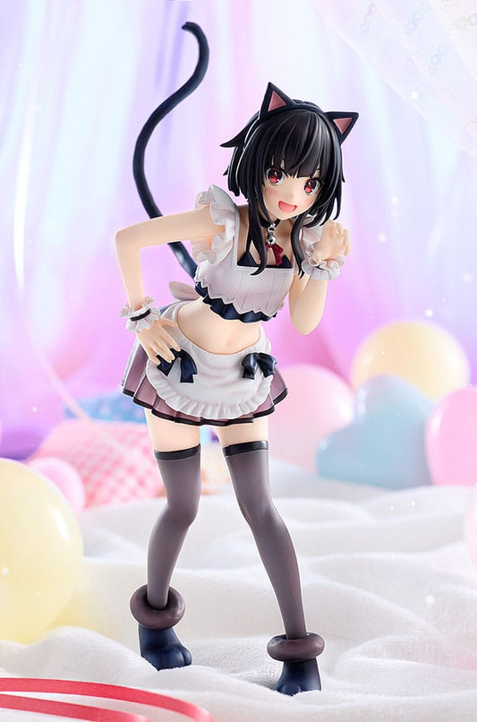Konosuba God's blessing on this wonderful world! PVC Statue Megumin: Light Novel Catgirl Maid Ver. 16 cm - FanofThings.co.uk