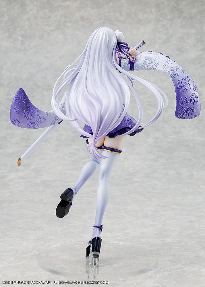 Re:ZERO -Starting Life in Another World- PVC Statue 1/7 Emilia Combat Outfit ver. 24 cm
