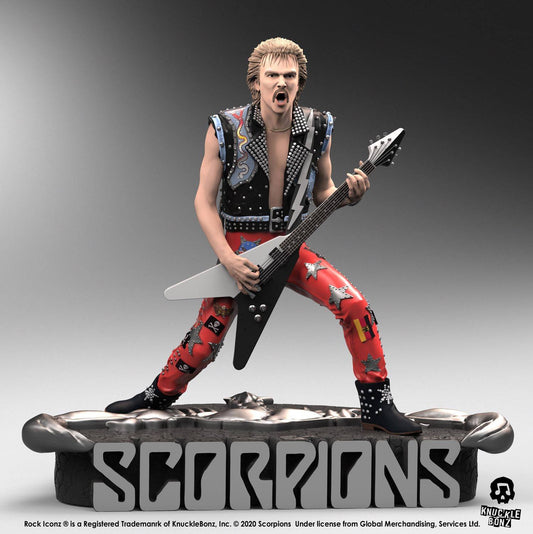 Scorpions Rock Iconz Statue Rudolf Schenker Limited Edition 22 cm Statues