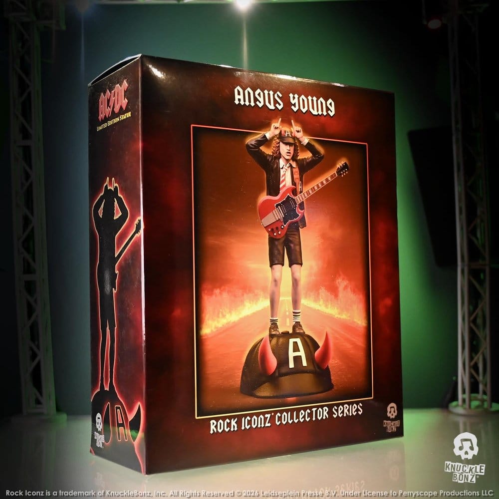AC/DC Rock Iconz Angus Young IV 23 cm Knucklebonz