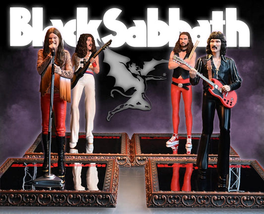Black Sabbath Rock Iconz Statue 4-Pack Sabotage Era 23 cm Statues