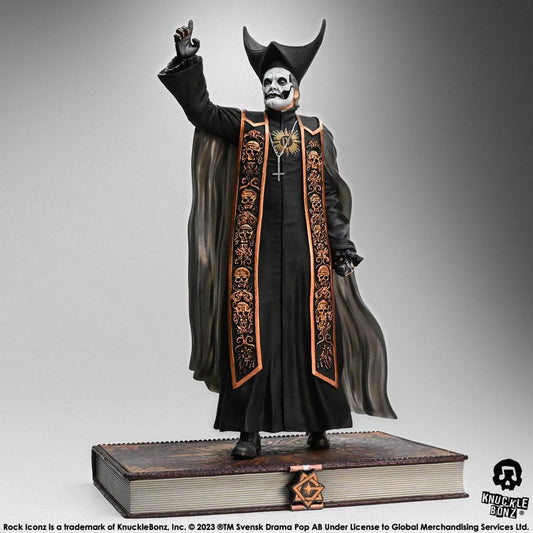 Ghost Rock Iconz Statue 1/9 Papa Emeritus IV (Black Robes) 22 cm Statues