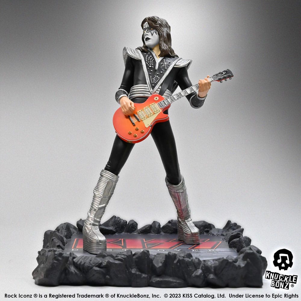 Kiss Rock Iconz Statue The Spaceman (Destroyer) 22 cm Knucklebonz