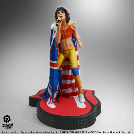 The Rolling Stones Rock Iconz Statue Mick Jagger (Tattoo You Tour 1981) 22 cm Statues
