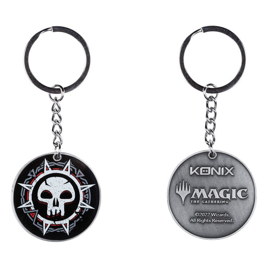 Magic the Gathering Keychain Black Mana Keyrings
