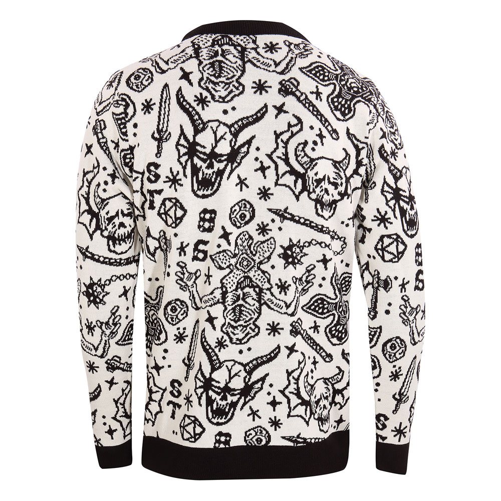 Stranger Things Sweatshirt Christmas Jumper Collage Size M