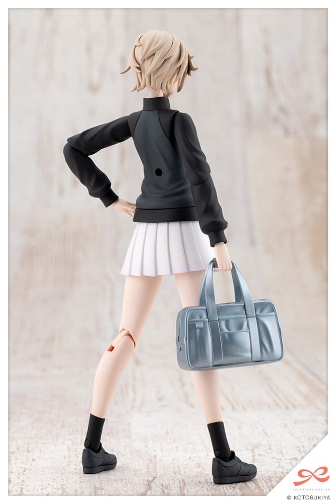Sousai Shojo Teien Plastic Model Kit 1/10 Rui Saotome Touhou High School Tracksuit Dreaming Style Midnight Onyx 16 cm Kotobukiya
