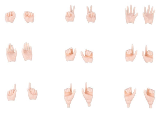 Megami Device M.S.G 09 Accessory Set 1/1 Hand Set Skin Color B