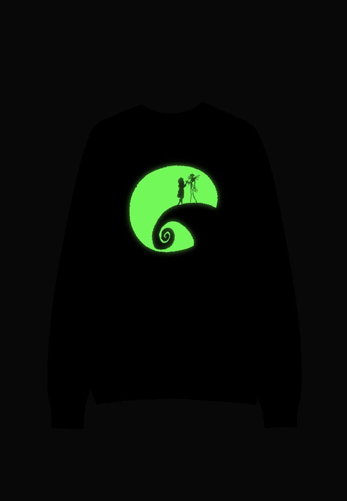 Nightmare Before Christmas Sweater Glow in the Dark (Christmas Jumper) Size M
