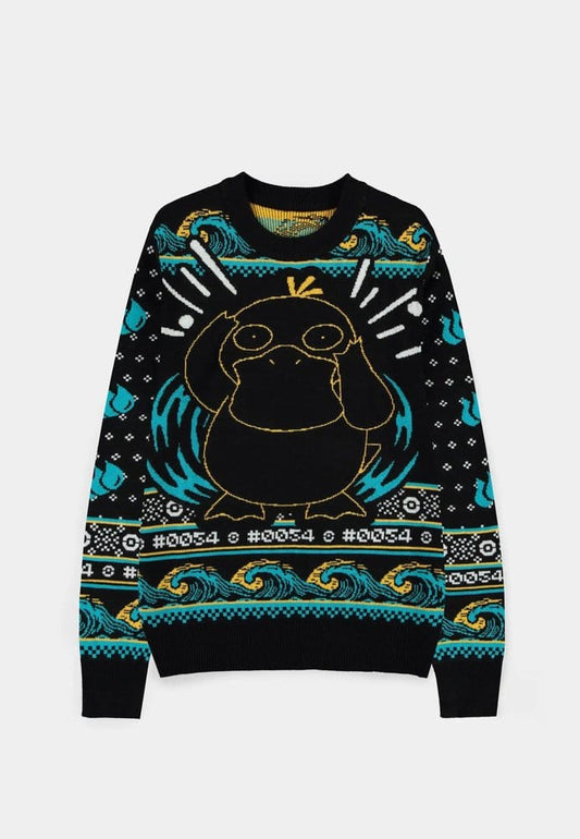 Pokémon Christmas Sweater Psyduck Size L