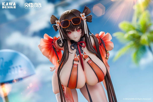 Daiblos Core PVC Figure 1/6 Maree Rouge Rakubai no Utage Wet Ver. 25 cm