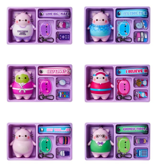 Pembe Keyrings Blind Box Bento Box Display 8 cm (8) License 2 Play Toys