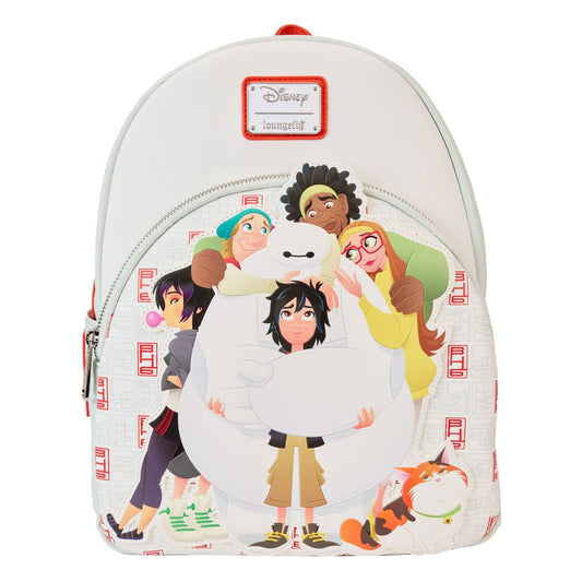 Disney Loungefly: Big Hero 6 - 10th Anniversary - Baymax Gang Mini Backpack