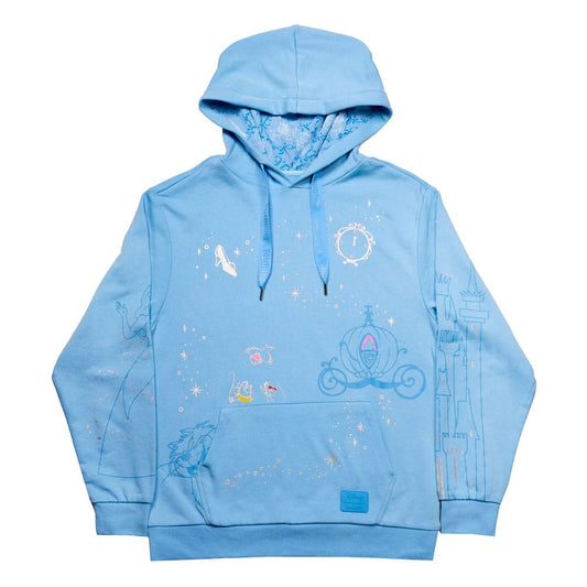 Disney by Loungefly Hoodie Sweater Unisex Cinderella 75th Anniversary