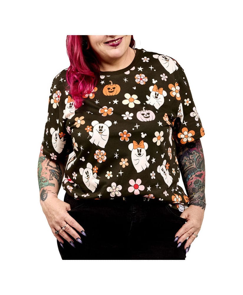 Disney by Loungefly Tee T-Shirt Unisex Mickey and Friends Halloween Size S