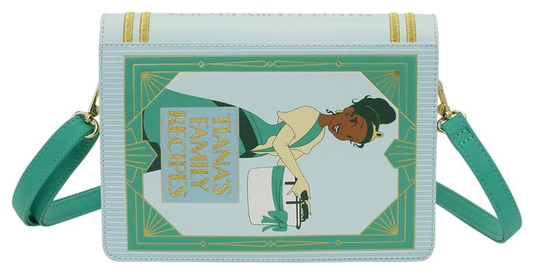 Disney by Loungefly Crossbody Princess Tiana Recipe Book Loungefly