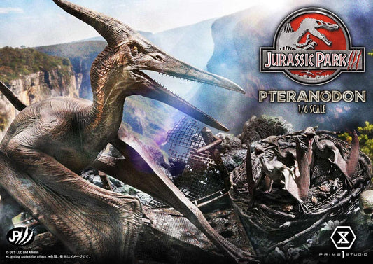 Jurassic Park III Legacy Museum Collection Statue 1/6 Pteranodon Bonus Version 68 cm - FanofThings.co.uk