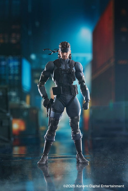 Metal Gear Solid 2: Sons of Liberty Figma Action Figure Solid Snake MGS2 Ver. Updated Edition 16 cm Max Factory