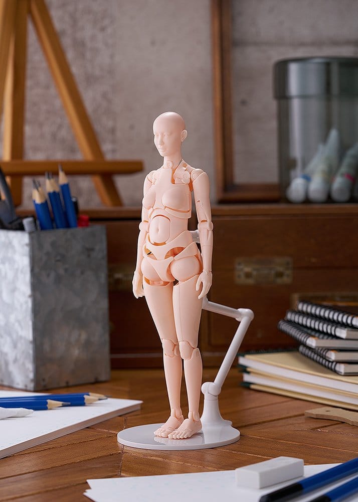 Figma Action Figure Nishimura Style Drawing Doll Olive Flesh 21 cm