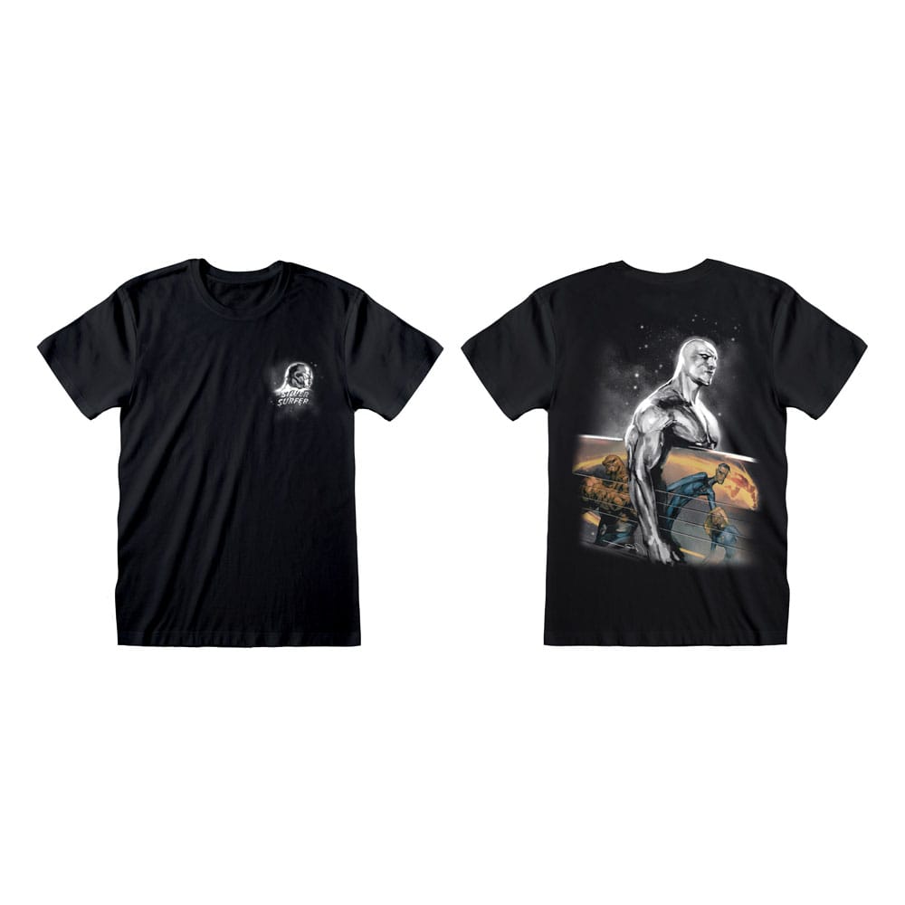 Fantastic 4 T-Shirt Silver Surfer Size XL