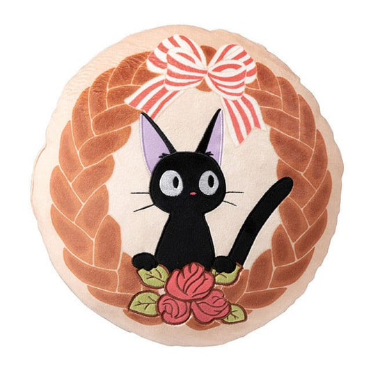 Kiki’s Delivery Service Pillow Jiji Bread Wreath 35 x 35 cm Cushions