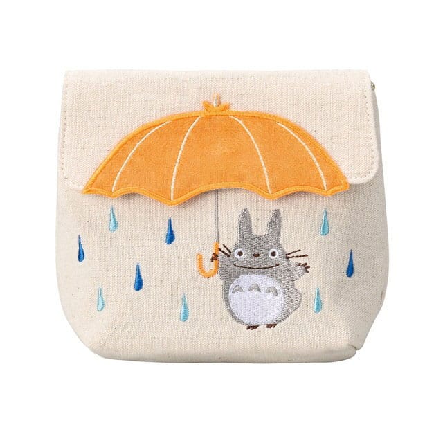 My Neighbor Totoro Coin Purse Totoro Orange Umbrella Marushin