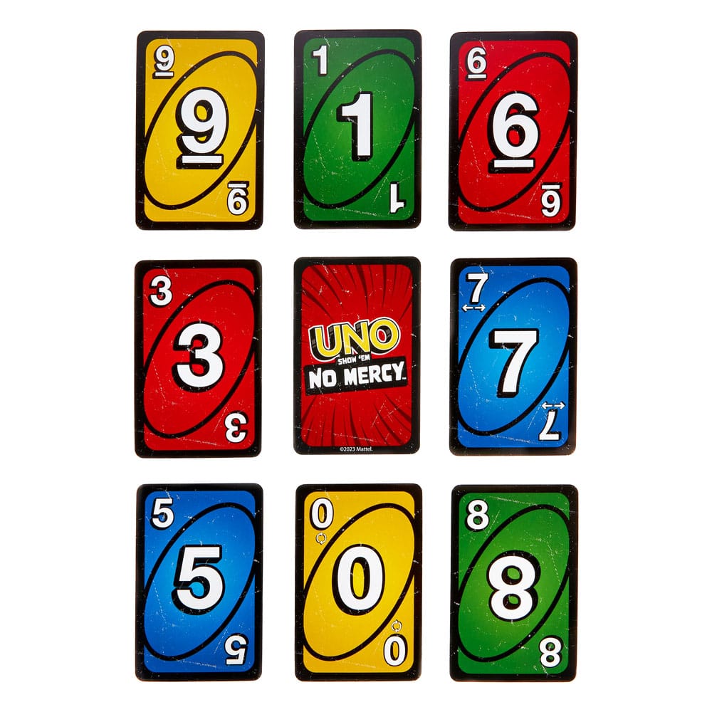 UNO Card Game No Mercy Mattel