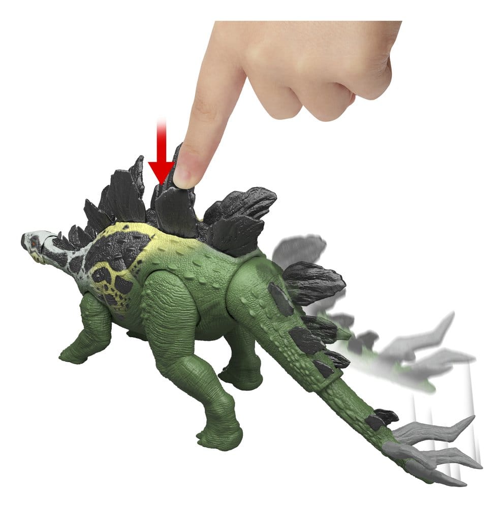 Jurassic World: Survival Action Figure Gigantic Thrashers Stegosaurus Mattel