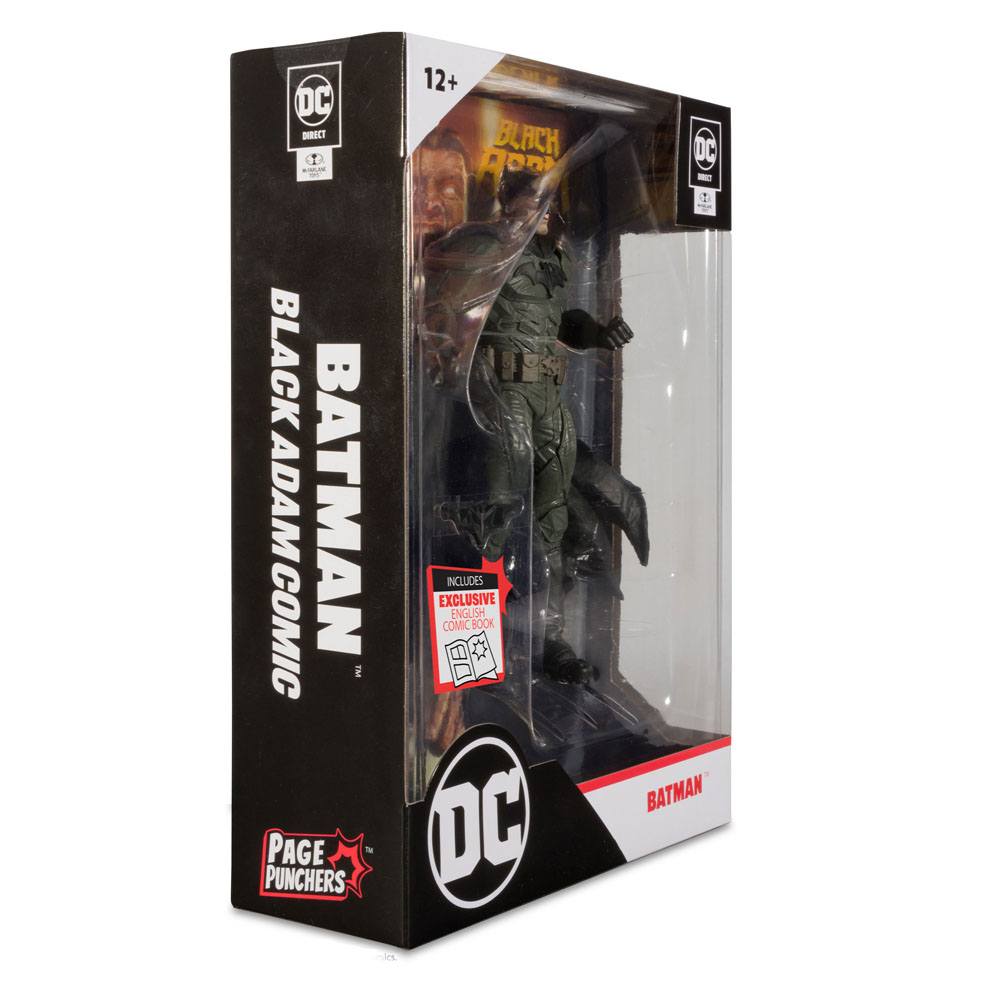 DC Black Adam Page Punchers Action Figure Batman 18 cm Action figures