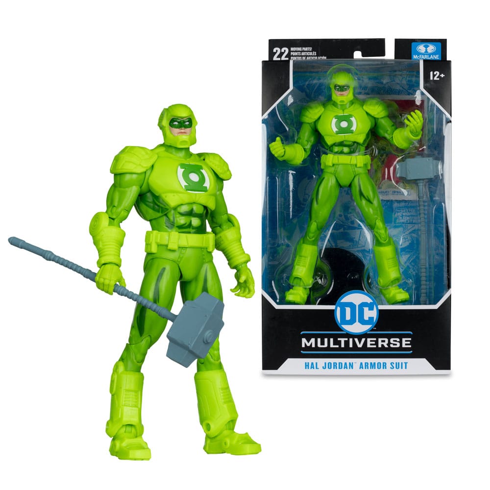 Return of Superman DC Multiverse Action Figure Hal Jordan Armor Suit 19 cm