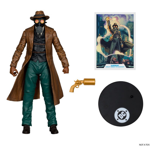 DC Multiverse Action Figure Sandman (Wesley Dodds: The Sandman) (Gold Label) 15 cm
