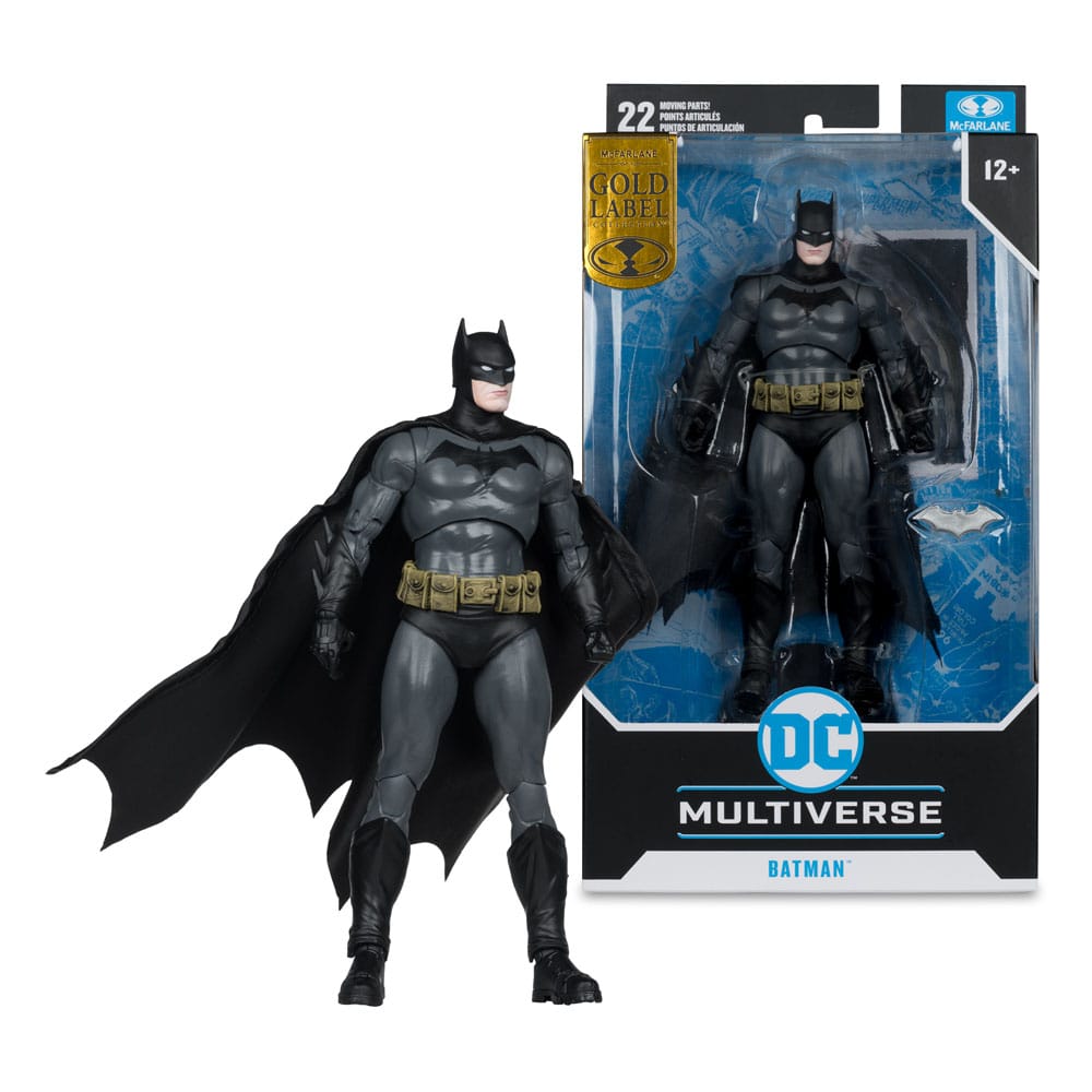 Batman Year One (Part 4) DC Multiverse Action Figure Batman (Gold Label) 18 cm
