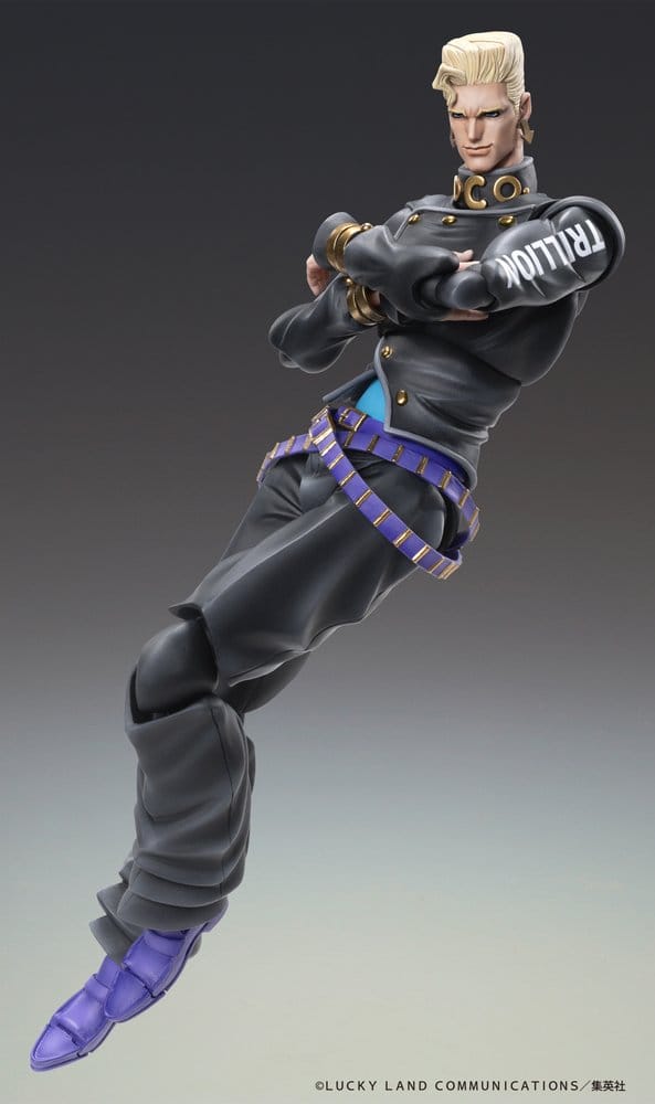 JoJo's Bizarre Adventure: Diamond Is Unbreakable Action Figure Chozokado Keicho Nijimura & Bad Company 17 cm Medicos Entertainment