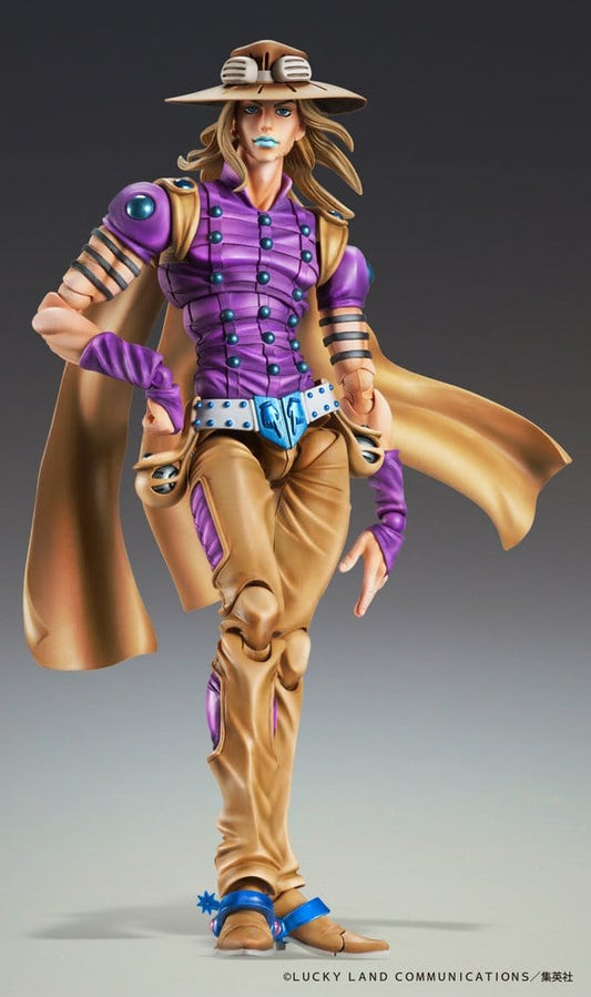 JoJo's Bizarre Adventure Part 7: Steel Ball Run Super Action Action Figure Chozokado Gyro Zeppeli Ver.1.5 16 cm Medicos Entertainment