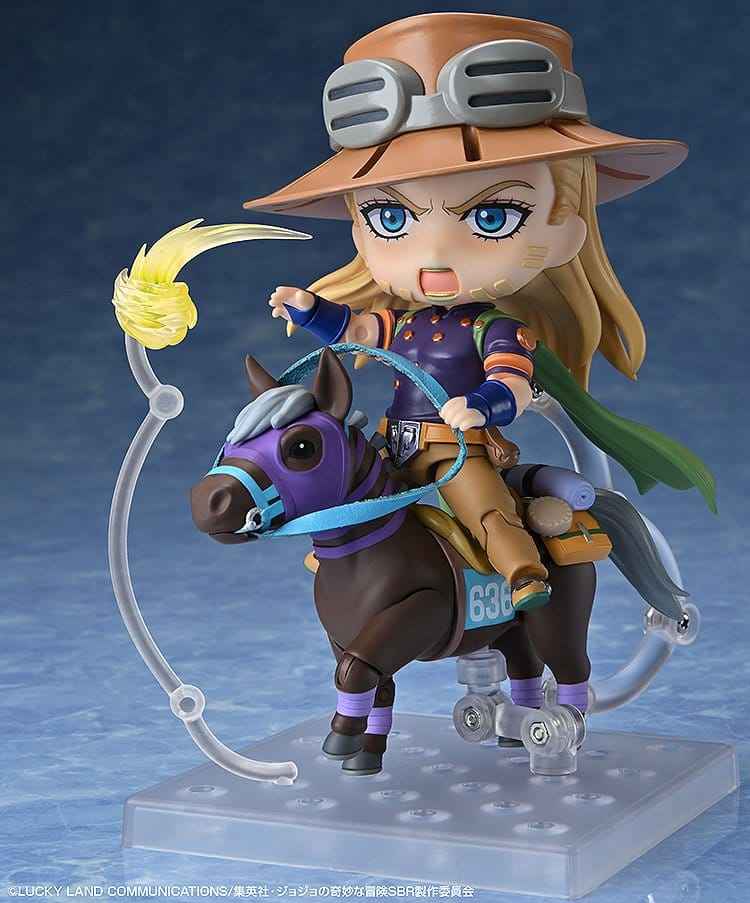 JoJo's Bizarre Adventure Steel Ball Run Nendoroid Action Figure Gyro Zeppeli DX Ver. 10 cm