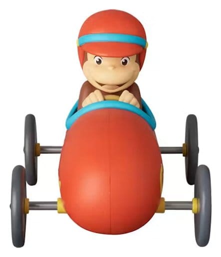 Curious George UDF Mini Figure w/Cart 6 cm