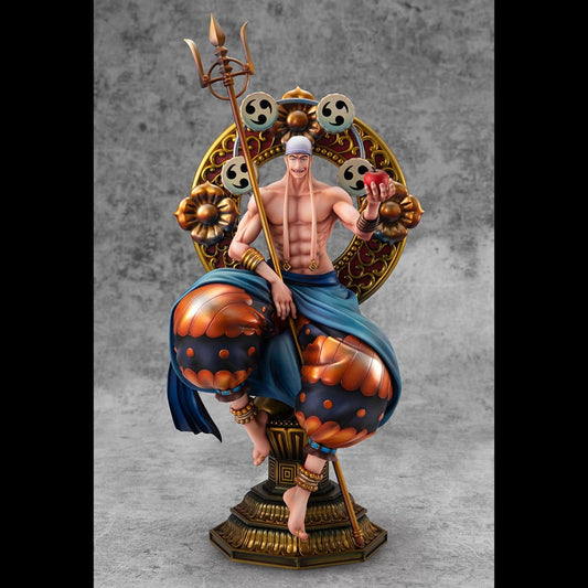 One Piece P.O.P PVC Statue Neo Maximum The only God of Skypiea Enel 34 cm Statues