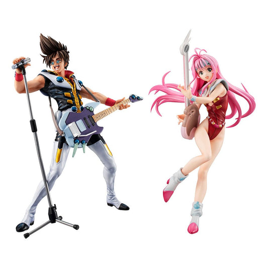 Macross 7 PVC Statue Fire Bomber Live Stage 23 cm Statues
