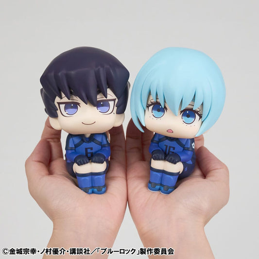 Blue Lock Look Up PVC Statue Tabito Karasu & Yo Hiori Set (with gift) 11 cm