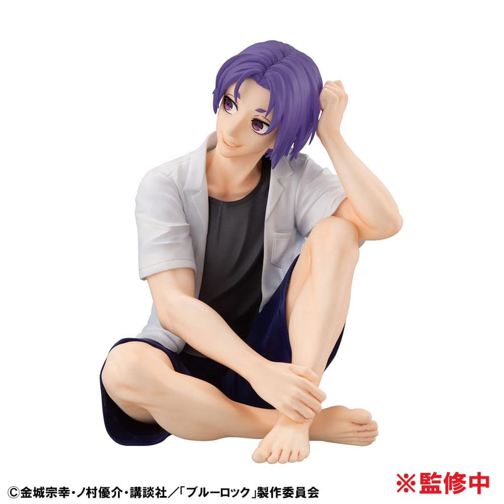 Blue Lock G.E.M. Series PVC Statue Reo Mikage Palm Size 9 cm